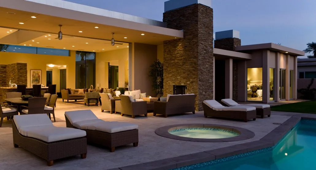Suburban home inspected by building professionals